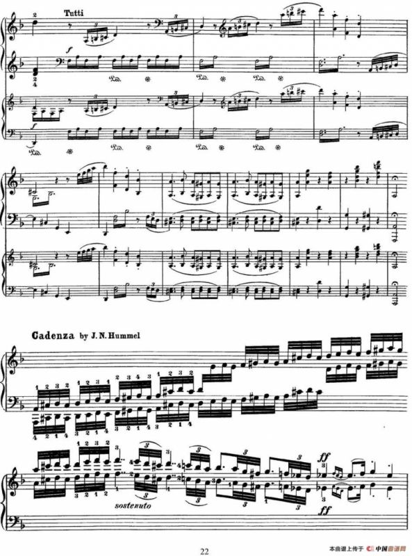 二十八部钢琴协奏曲 No.20（P16-30）