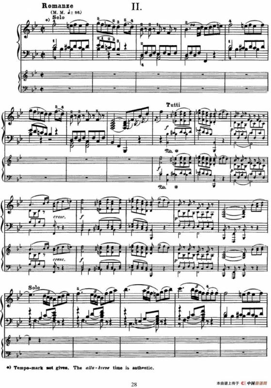 二十八部钢琴协奏曲 No.20（P16-30）