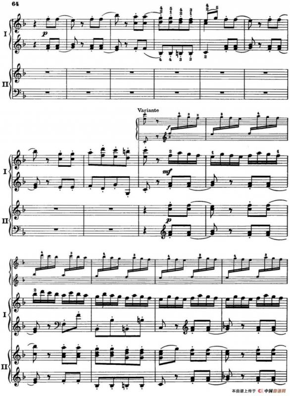 二十八部钢琴协奏曲 No.19（P61-78）