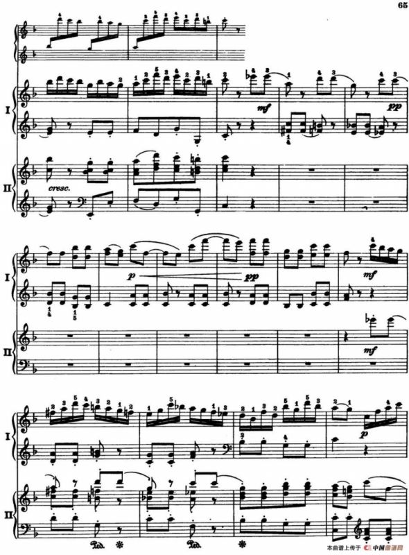 二十八部钢琴协奏曲 No.19（P61-78）