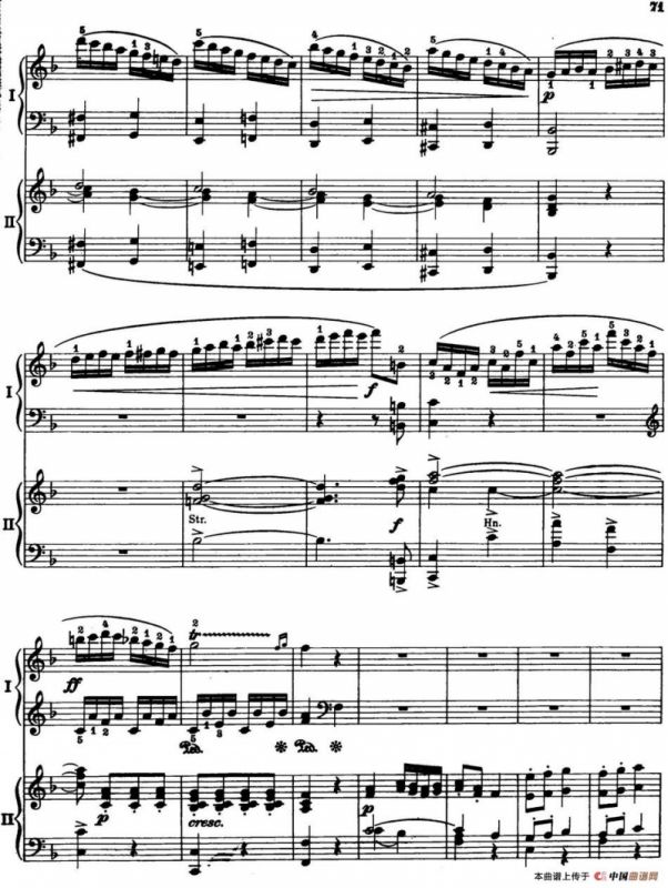 二十八部钢琴协奏曲 No.19（P61-78）