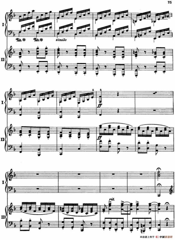 二十八部钢琴协奏曲 No.19（P61-78）