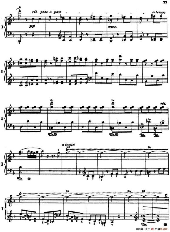 二十八部钢琴协奏曲 No.19（P61-78）