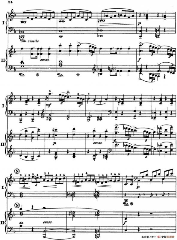 二十八部钢琴协奏曲 No.19（P31-45）