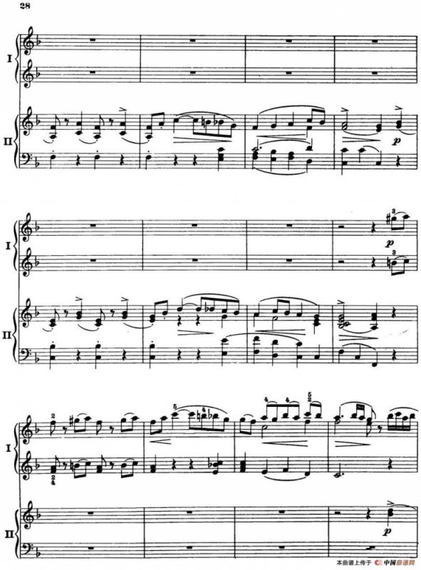 二十八部钢琴协奏曲 No.19（P16-30）