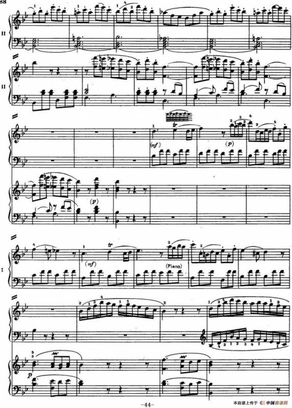 二十八部钢琴协奏曲 No.18（P31-45）