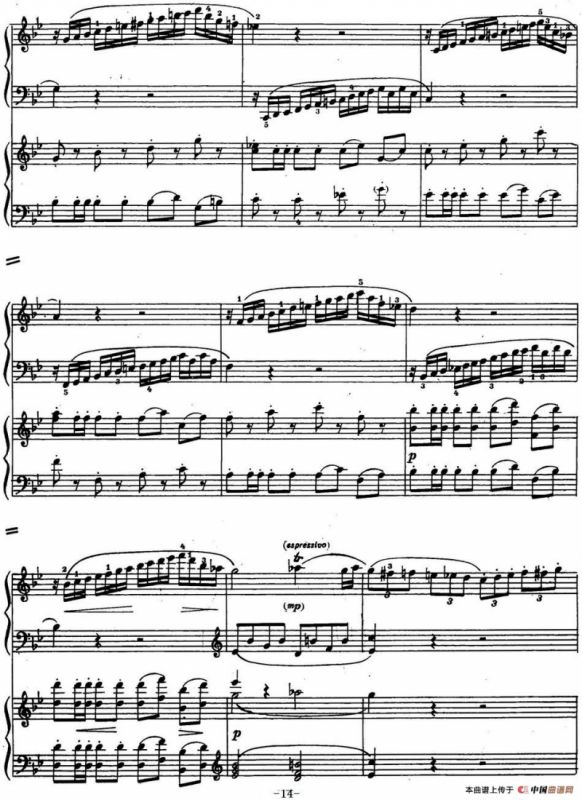 二十八部钢琴协奏曲 No.18（P1-15）