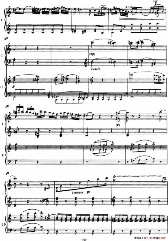 二十八部钢琴协奏曲 No.17（P16-30）