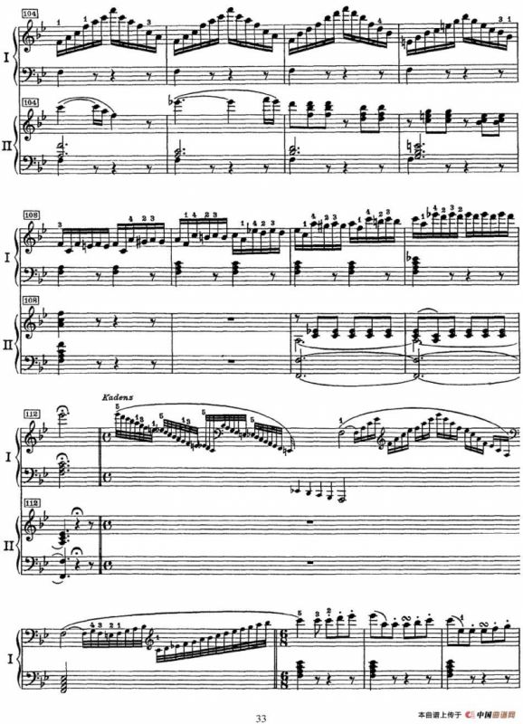 二十八部钢琴协奏曲 No.15（P31-46）