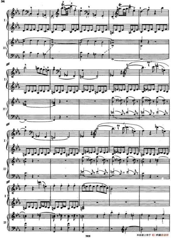 二十八部钢琴协奏曲 No.14（P31-44）