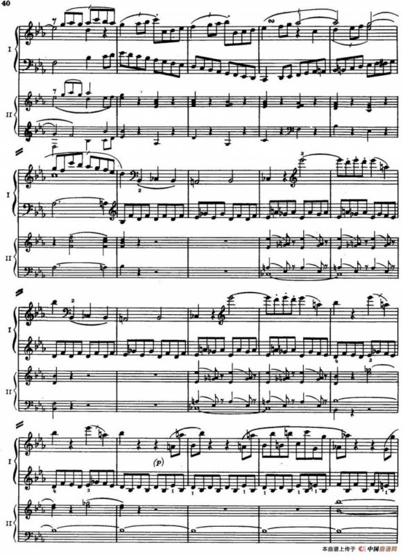 二十八部钢琴协奏曲 No.14（P31-44）