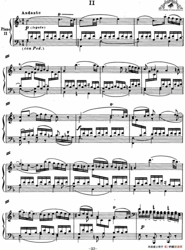 二十八部钢琴协奏曲 No.13（P31-45）