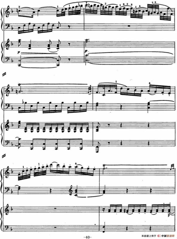 二十八部钢琴协奏曲 No.13（P31-45）