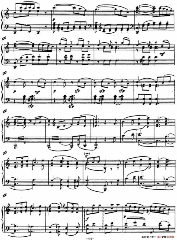 二十八部钢琴协奏曲 No.13（P31-45）