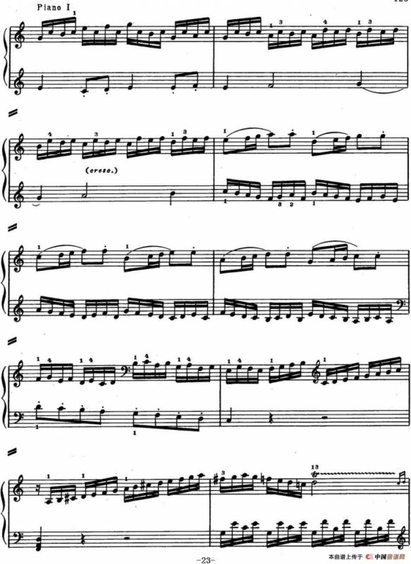 二十八部钢琴协奏曲 No.13（P16-30）