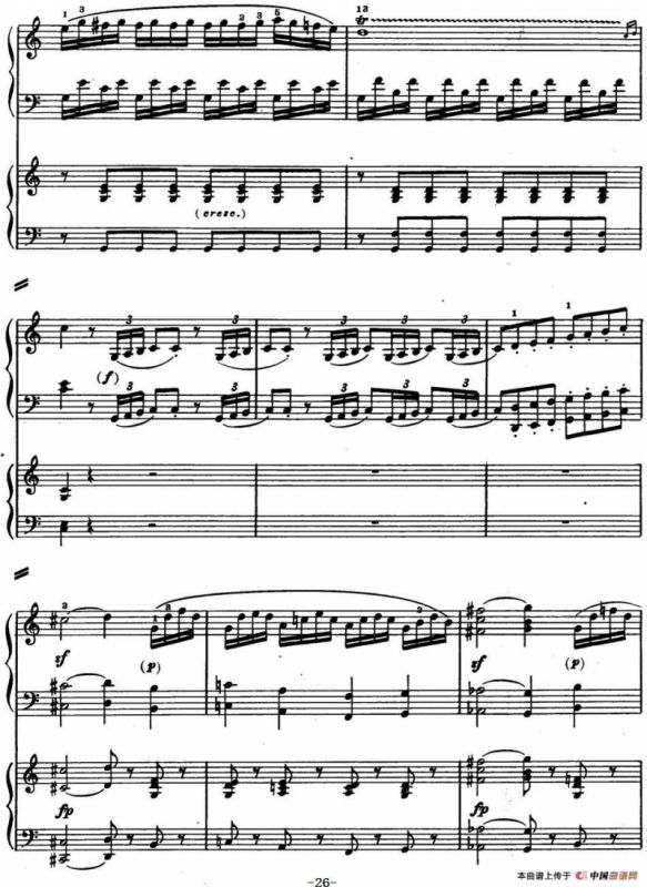 二十八部钢琴协奏曲 No.13（P16-30）