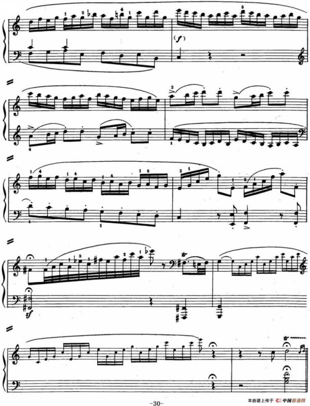 二十八部钢琴协奏曲 No.13（P16-30）