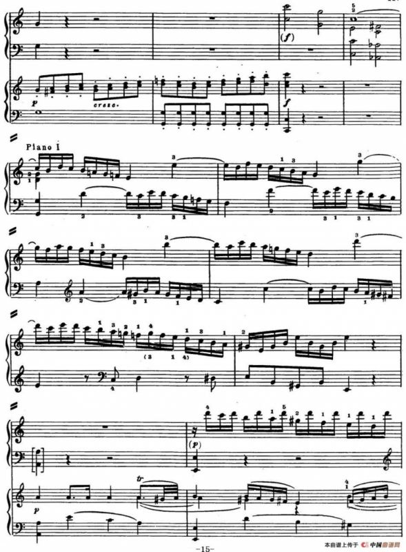 二十八部钢琴协奏曲 No.13（P1-15）