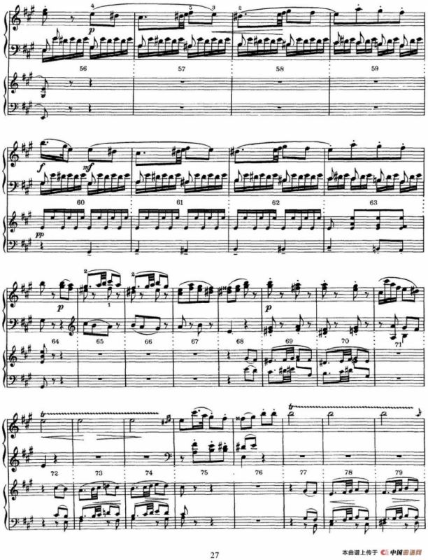 二十八部钢琴协奏曲 No.12（P16-34）