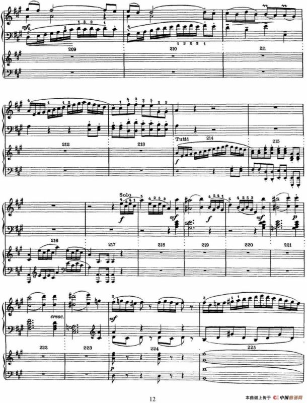 二十八部钢琴协奏曲 No.12（P1-15）