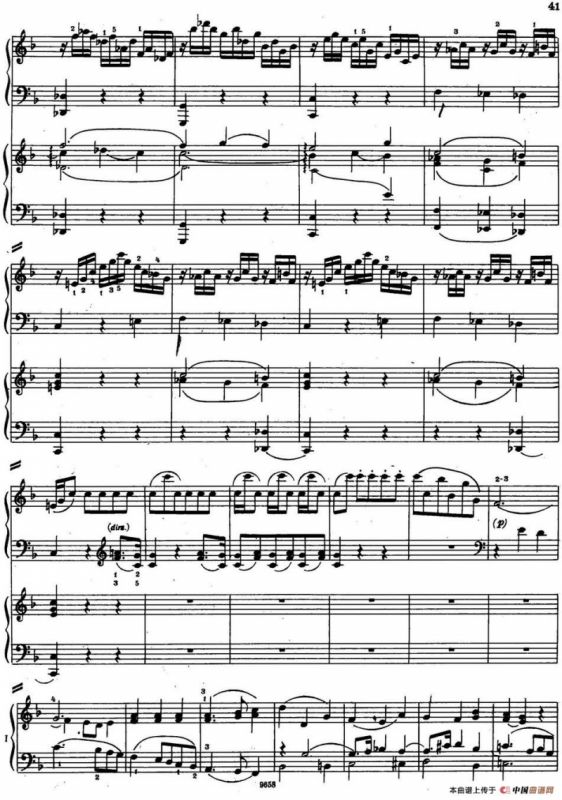 二十八部钢琴协奏曲 No.11（P31-42）