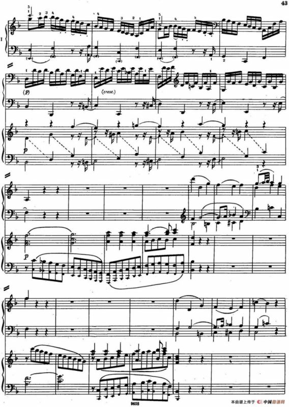 二十八部钢琴协奏曲 No.11（P31-42）