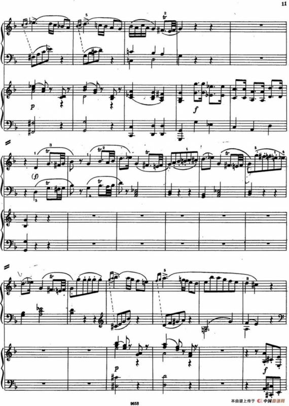 二十八部钢琴协奏曲 No.11（P1-15）