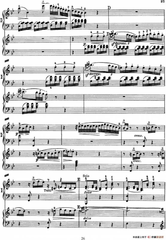 二十八部钢琴协奏曲 No.10（P16-30）