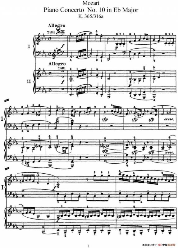 二十八部钢琴协奏曲 No.10（P1-15）