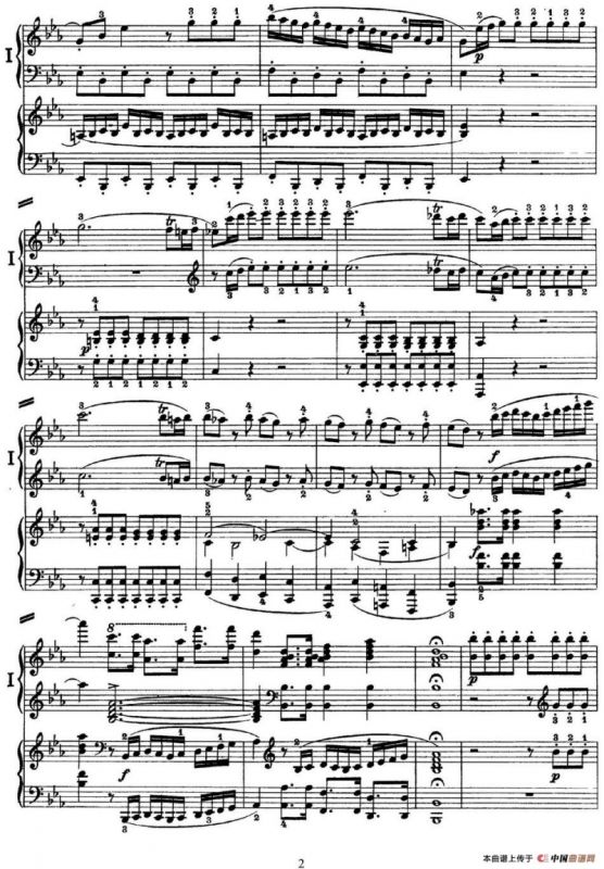 二十八部钢琴协奏曲 No.10（P1-15）
