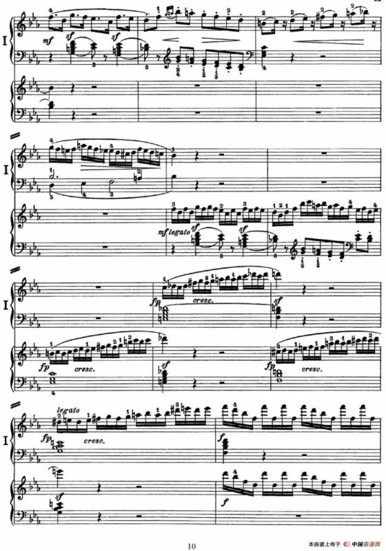 二十八部钢琴协奏曲 No.10（P1-15）
