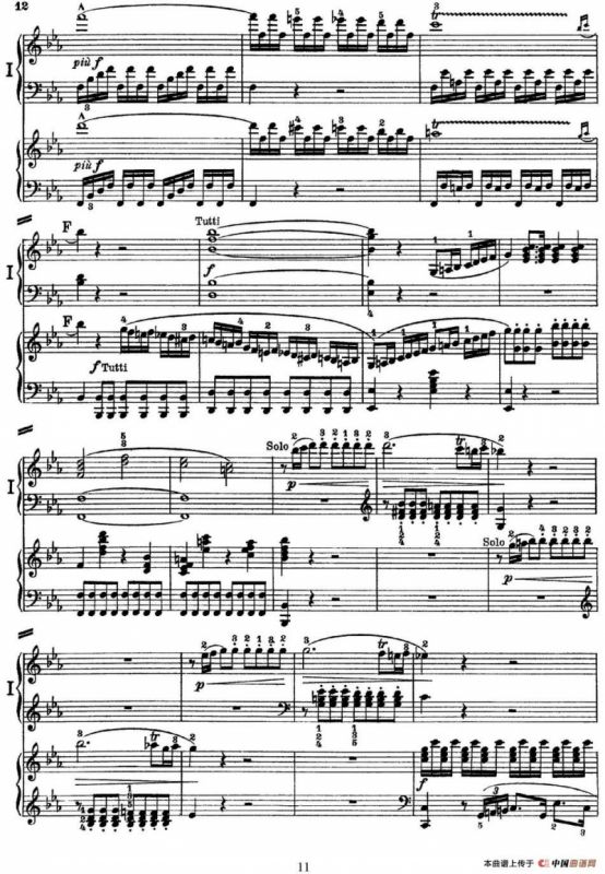 二十八部钢琴协奏曲 No.10（P1-15）