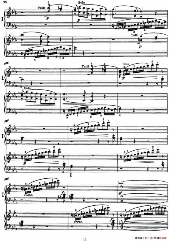 二十八部钢琴协奏曲 No.10（P1-15）