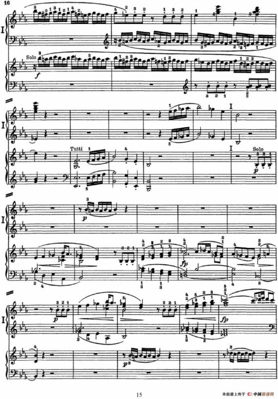 二十八部钢琴协奏曲 No.10（P1-15）