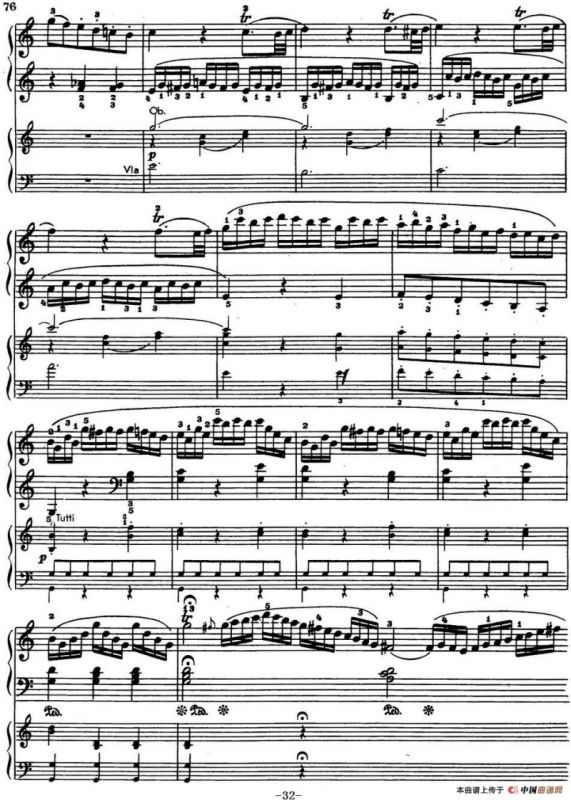 二十八部钢琴协奏曲 No.8（P31-38）