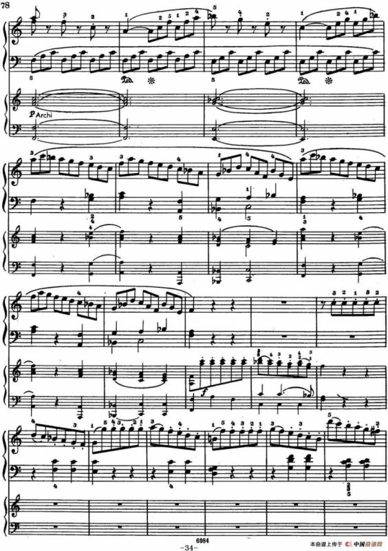 二十八部钢琴协奏曲 No.8（P31-38）