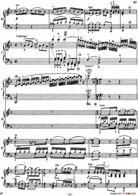 二十八部钢琴协奏曲 No.8（P16-30）