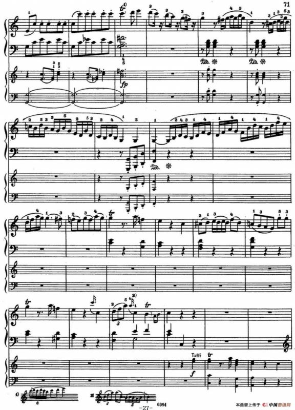 二十八部钢琴协奏曲 No.8（P16-30）