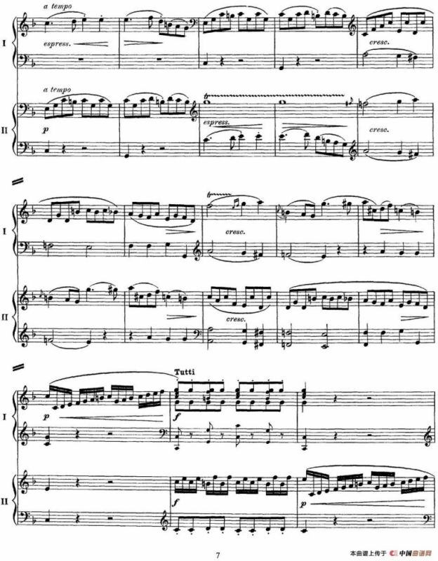 二十八部钢琴协奏曲 No.7（P1-15）