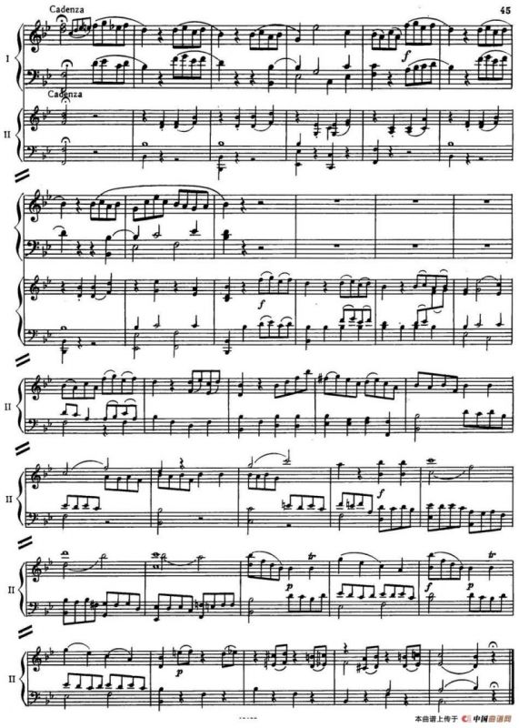 二十八部钢琴协奏曲 No.6（P31-47）