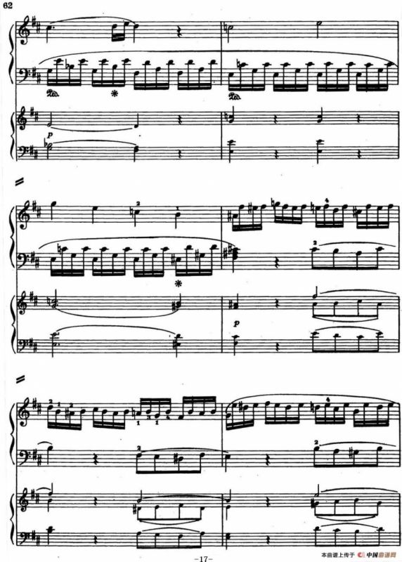 二十八部钢琴协奏曲 No.5（P16-30）