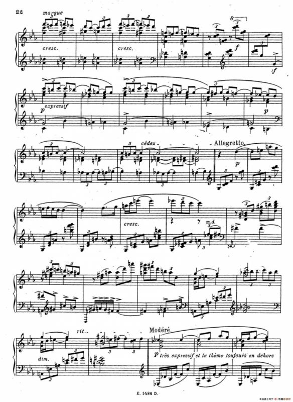 Sonate Romantique Op.3（浪漫奏鸣曲·Ⅲ）