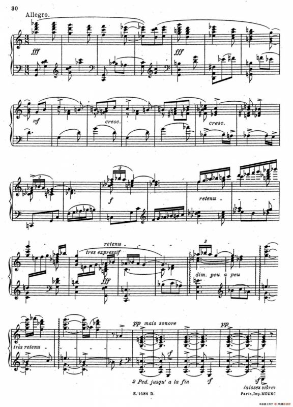 Sonate Romantique Op.3（浪漫奏鸣曲·Ⅲ）