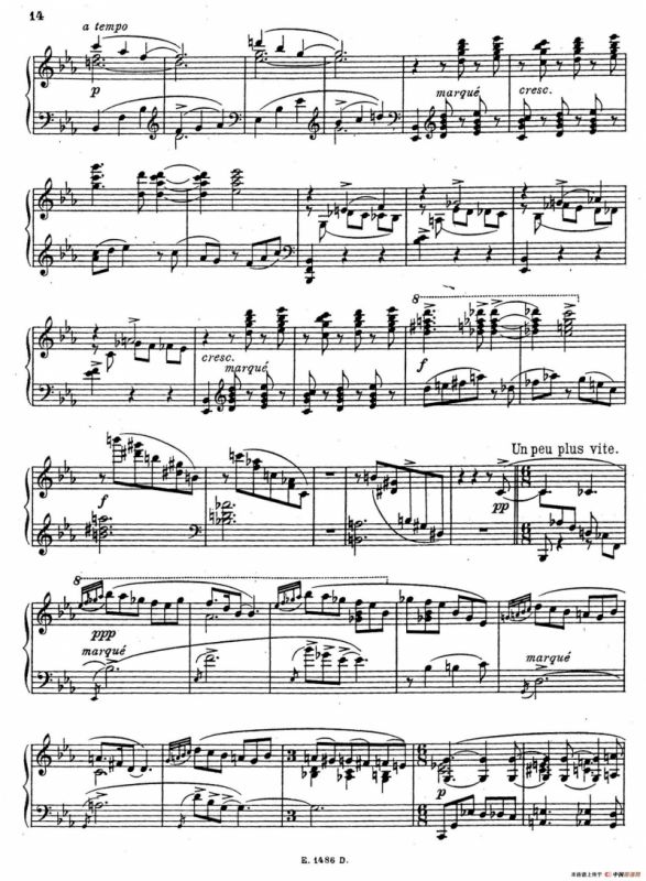 Sonate Romantique Op.3（浪漫奏鸣曲·Ⅱ）