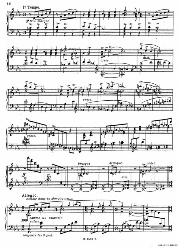 Sonate Romantique Op.3（浪漫奏鸣曲·Ⅱ）