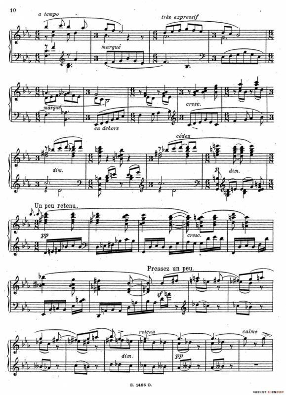 Sonate Romantique Op.3（浪漫奏鸣曲·Ⅰ）