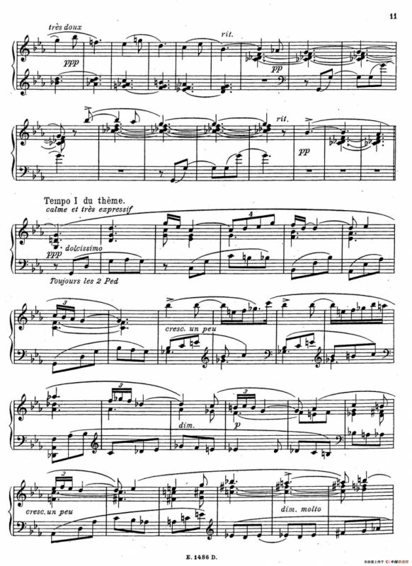 Sonate Romantique Op.3（浪漫奏鸣曲·Ⅰ）