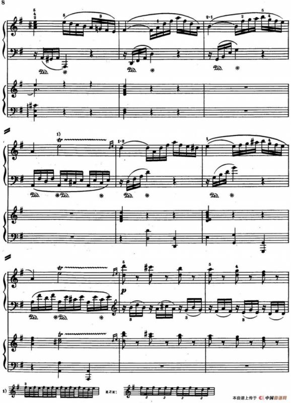 二十八部钢琴协奏曲 No.4