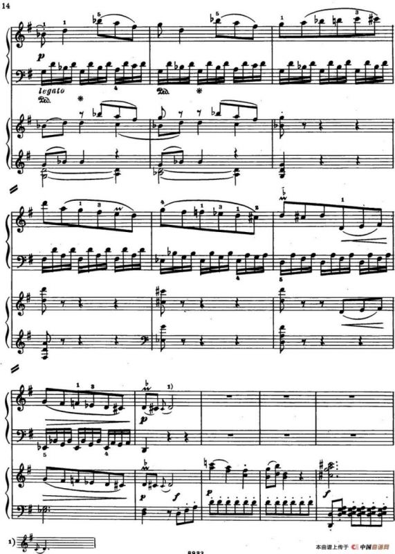 二十八部钢琴协奏曲 No.4