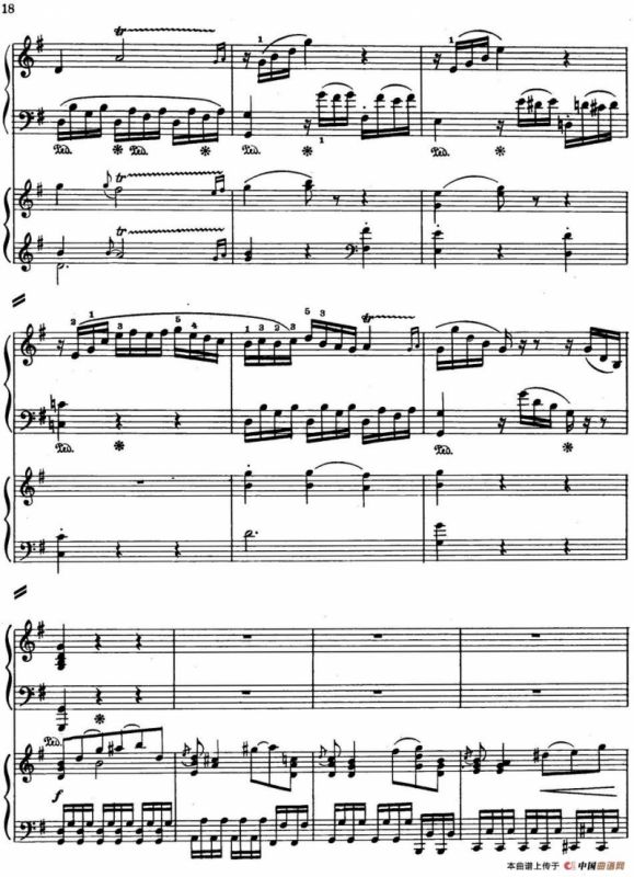 二十八部钢琴协奏曲 No.4